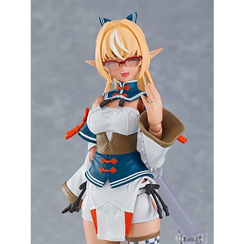 Max Factory Figma Hololive Production Shiranui Flare Non-scale Plastic Painted Movable Figure