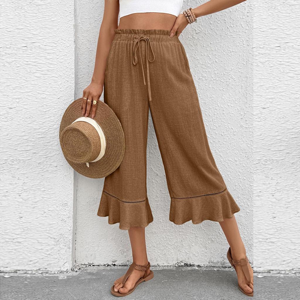 Women's Casual Fashion High-Waisted Pants