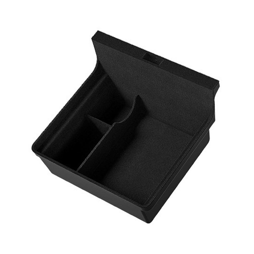 Flocking Car Armrest Box Drawer Design Hidden Cup Holder Universal Storage Box for Tesla Model 3/Y Juniper Launch 2025