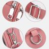 Lightweight Nylon Women's Crossbody Bag Casual Mini Handbag with Multiple Zip Compartments Detachable Shoulder Strap Bag