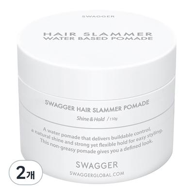 Hair Slammer Pomade Haarkleber, 110g, 2 Stück