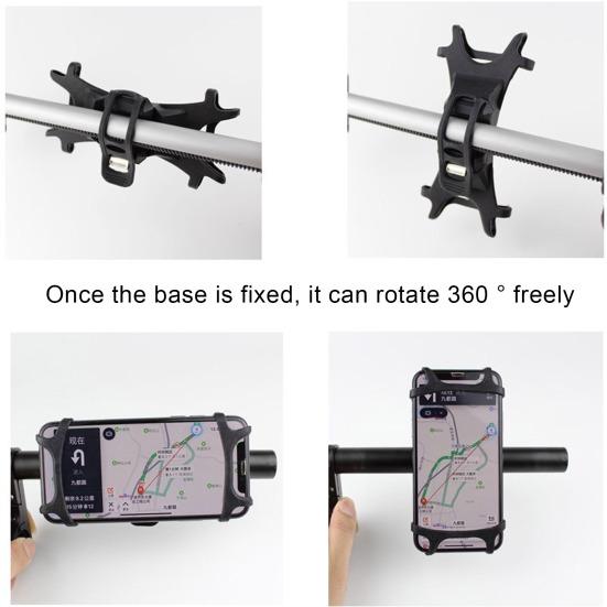 Fahrrad Handyhalterung Halterung Fahrrad Smartphone Design Rutschfest Ultraleicht Weich Elastisch Universal Silikon Motorrad