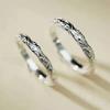 New Trend Women's Ring Retro Style Pattern Carved Simple  Niche Design Sense of All Fashion Party Luxury