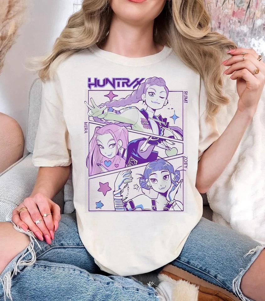 Kpop Demon Hunters Tshirt, Kpop Shirt, Jinu Manga Shirt S-3XL Q263732 S
