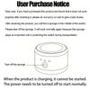 Latest Models Ultrasonic Cleaner Machine, Automatic Denture Cleaner USB Rechargeable Cleaner with Cleaner, 3 Modes