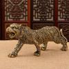 Brass Tiger Zodiac Figurine - Desktop & Handheld Toy Home Decoration