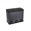 Household Large Capacity Stainless Steel Garbage Can Kitchen Specific Dry Wet Separation Waste Bin
