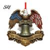 Scratch-proof Acrylic Souvenir 2D America 250th Anniversary Ornament 250 Years Patriotic Hanging Decoration 1776-2026 Commemorative Gifts for