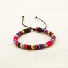 Colorful Bohemian Ethnic Hand-Woven Bracelet: Versatile Surfer Style for Teenagers
