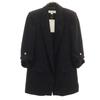 Unused Roll-up Sleeves Blazer XS Black Jacket Women Used