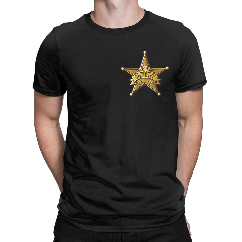 Sheriff Novelty 100 Cotton Tshirt Deputy Sheriff Office Decor Tees Tops For Unisex