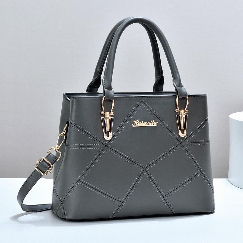 High Quality Pu Leather Ladies Handbags Women Luxury Designer Shoulder Crossbody Bags Large Capacity Shopping Messenger Sac