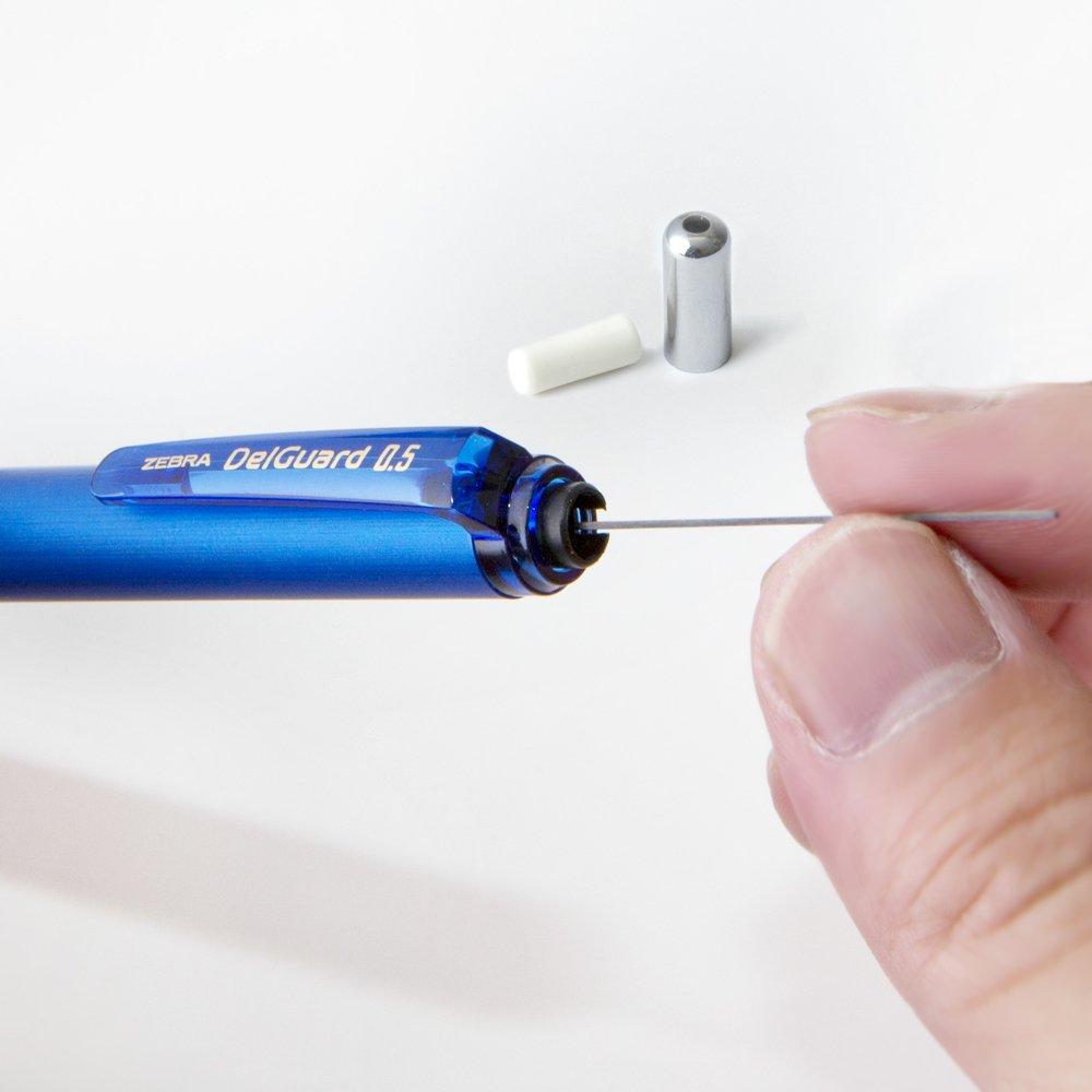 Zebra Delguard 0,7 mm Weiß Druckbleistift - P-MAB85-W