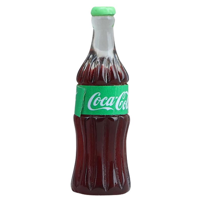 Miniature 1:12 Dollhouse Resin Cola Drink Toy Food Ornament for BJD