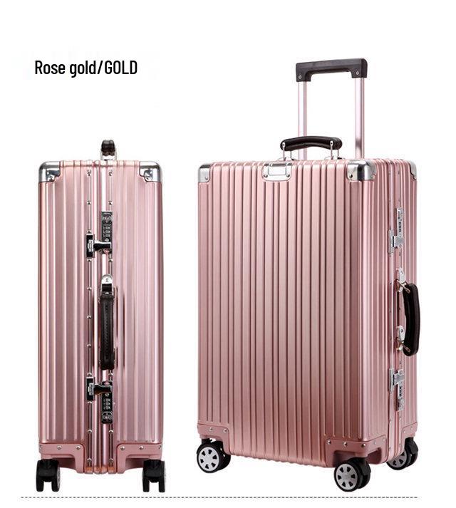 Slightly Flawed Aluminum-Magnesium Carry-on Trolley with Universal Wheels
