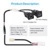 Dual Fast Car Charger PD & QC3.0 for VW Golf 6 MK6 Jetta 5 MK5 Scirocco 2006-2012 – USB Auto Phone Charging Adapter with Button