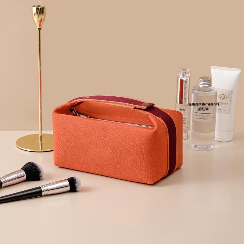 

Canvas Crossbody Makeup and Travel Bag - Spacious, Multifunctional Shoulder Handbag