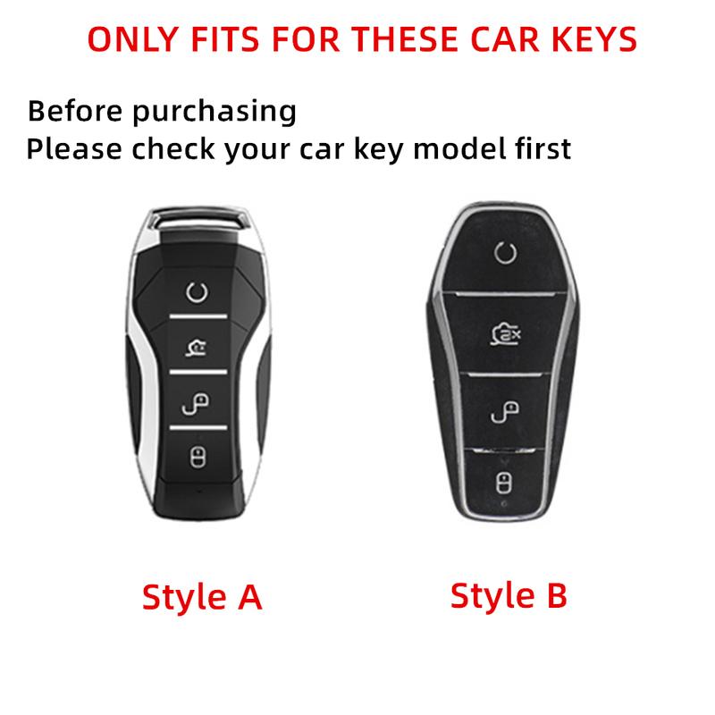 Metal Car Remote Key Cover Case Holder Shell Fob Bag For BYD New ATTO 3 Atto 2 Song Pro Shark 6 Dolphin Mini Seal U Sealion 7 EV