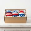 Yousheng Sandbag Toy Ball Independence Day Soft Crochet Balls Fun Outdoor Juggling Balls for Active Play And Coordination Improvement
