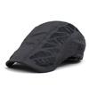 New Men's Beret Summer Splicing Mesh Hat Breathable Light Sports Visor Adjustable