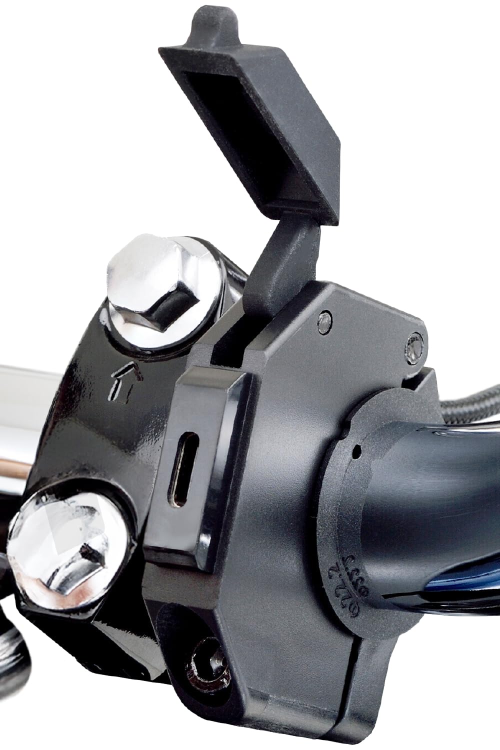 

Daytona Мотоциклетное USB Питание Быстрое Совместимое с 12мм Креплением Тонкое 1 17214 Питание, Водонепроницаемое, USB-C, Совместимое с PD3.0, Зарядка, 18Вт,