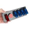 12V Rocker Switch Panel Light Toggle Racing Car Starter Ignition Start Stop Push Button LED Indicator ATV Vehicles Accessories Relays 5