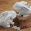 Rabbit Shape Silicone Mold Easy Releasing Silicone Molds Suitable for Crafting Decorative Containers and Candle Holders