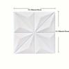 35*35cm 3d Self-adhesive Wall Stickers Ceiling Background Foam Waterproof Anti-collision Wallpaper Room Decor Warm Decoration
