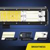 Nilight 15Inch Triple Row Lights 216W 21600LM Flood Spot Combo Beam LED Light Bar Driving Boat Super Bright Led Off Road Trucks