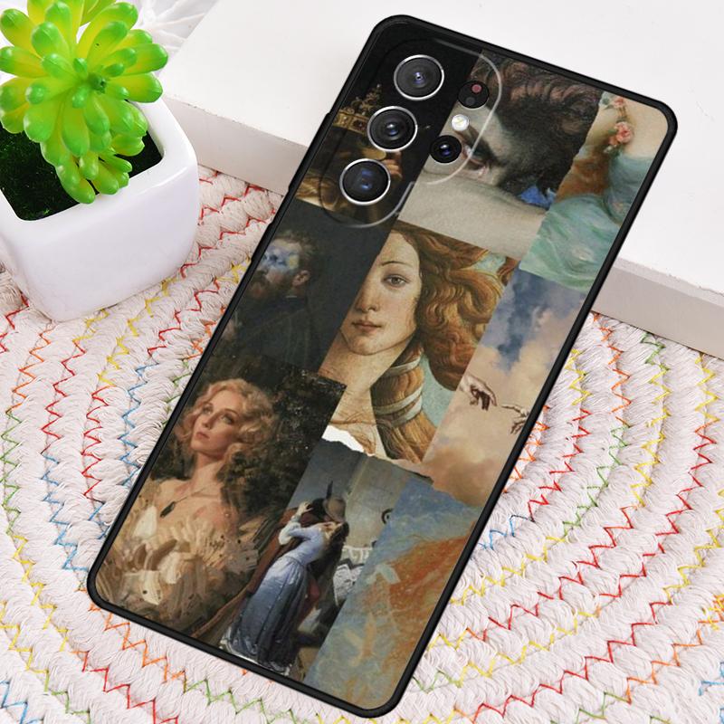 Renaissance art Painting print Phone Case For Samsung Galaxy note 10 pro S26 S25 S24 S23 S22 Ultra Plus S21 FE S20 Cover