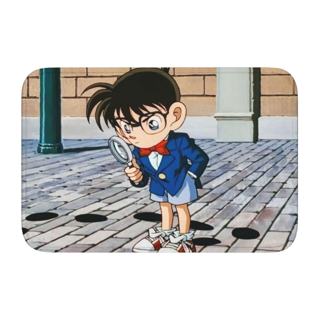 Zabawny Detektywistyczny Anime Conan Wycieraczka Antypoślizgowa Łazienka Kuchnia Mata Powitalna Salon Drzwi Podłoga Wejście Dywanik Mata na Stopy