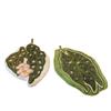 Leaf-Shaped Coral Fleece Hanging Hand Towel for Kitchen & Bathroom Cleaning