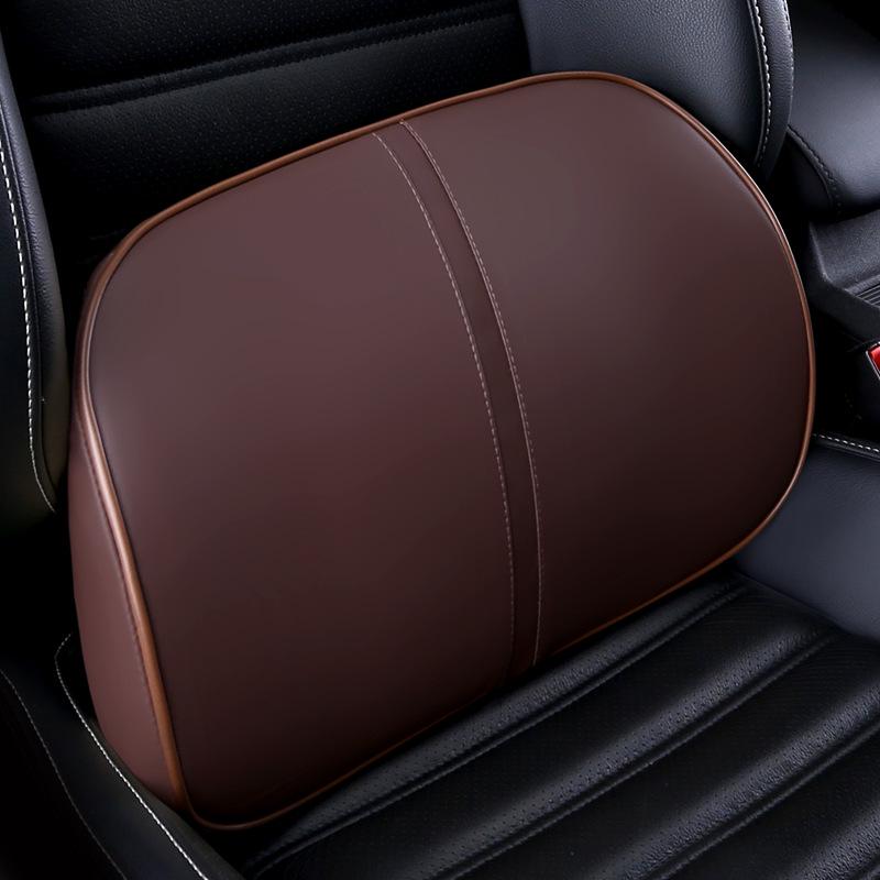 Car Headrest & Lumbar Support Memory Foam Pillow Set