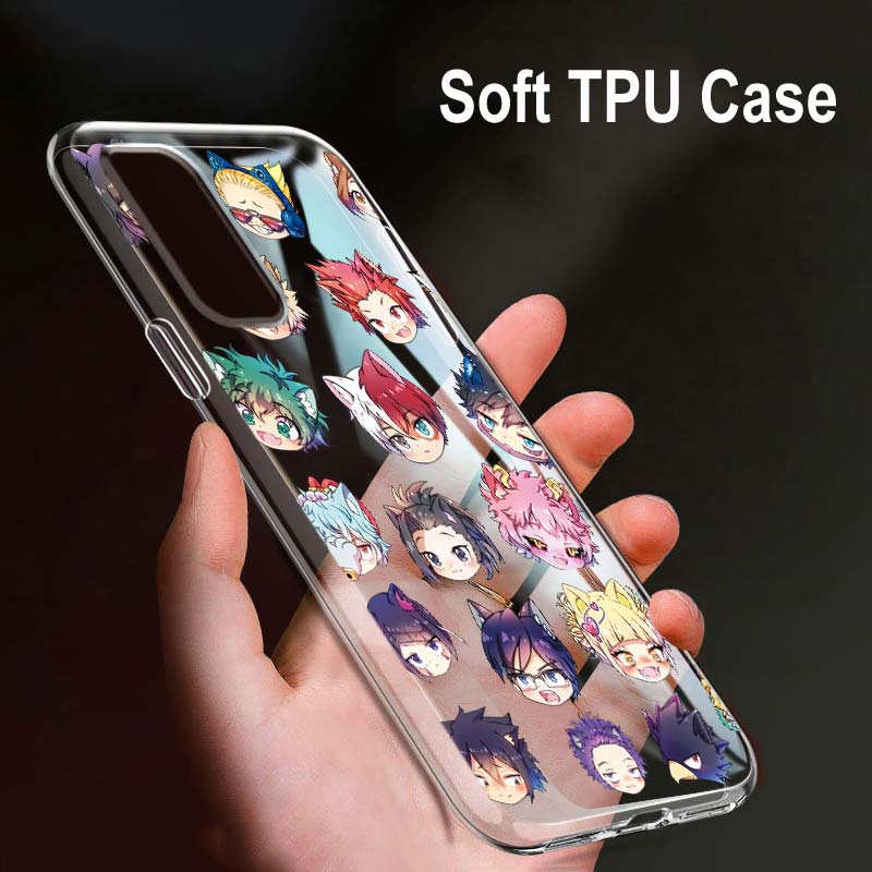 Boku My Hero Academia Für OPPO Reno7 SE 6 5 Z F 4G 5G Find X2 X3 Neo Lite Pro Plus Transparent Weiche Handyhülle Coque
