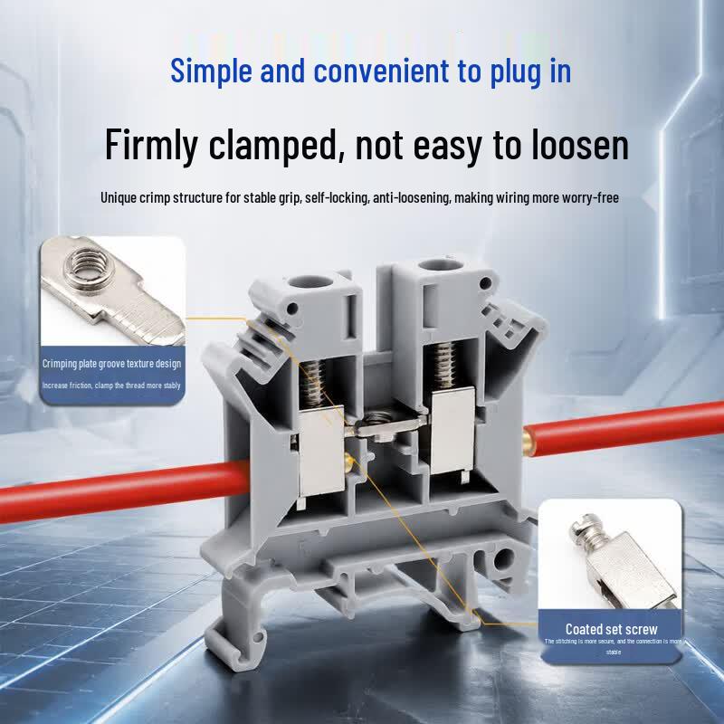 Andatong UK2.5B Rail-Mounted Terminal Blocks & Accessories