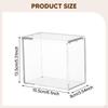 Clear Figure Display Case Doll Storage Box Desktop Collectibles Dolls Elegant Multipurpose Gift
