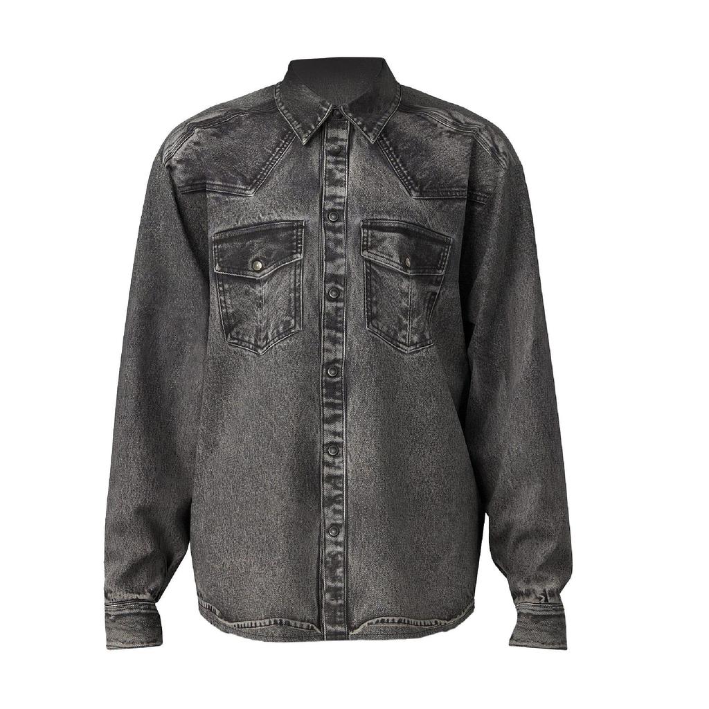 Diesel Herren S-Gils Hemd im Denim-Look