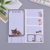Colorful Pocket Notepad Dog Cat Self-Adhesive Notes Sticky Notes Set  School Supplies
