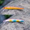 SOUGAYILANG 10Pcs 12.3CM 10G Bait Minnow Fishing Lures Hard Baits Kit for Bass Trout Crankbaits Jerkbaits Fishing Lures