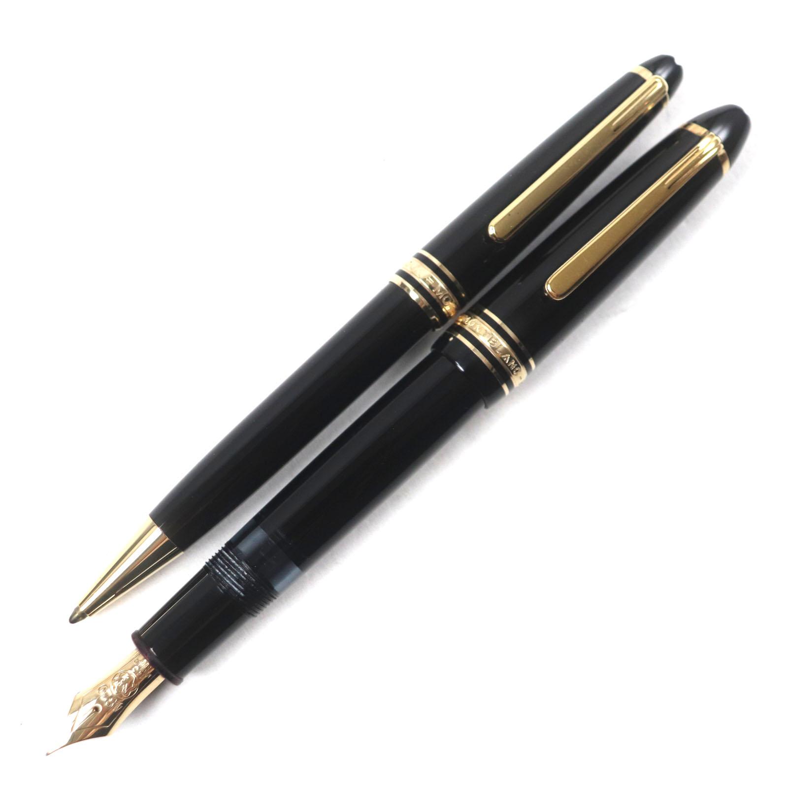

Excellent MONTBLANC fountain pen Meisterstück Classic No.146 Black gold 14K mens Used