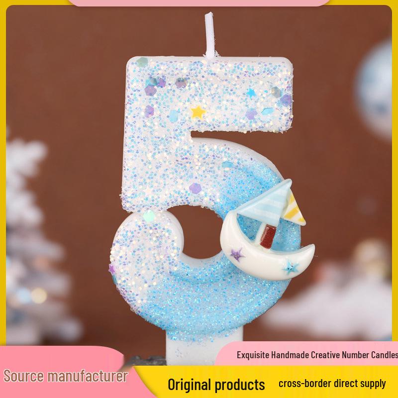Smooth Sailing DIY Digital Candles with Boat Decorations for Celebrations