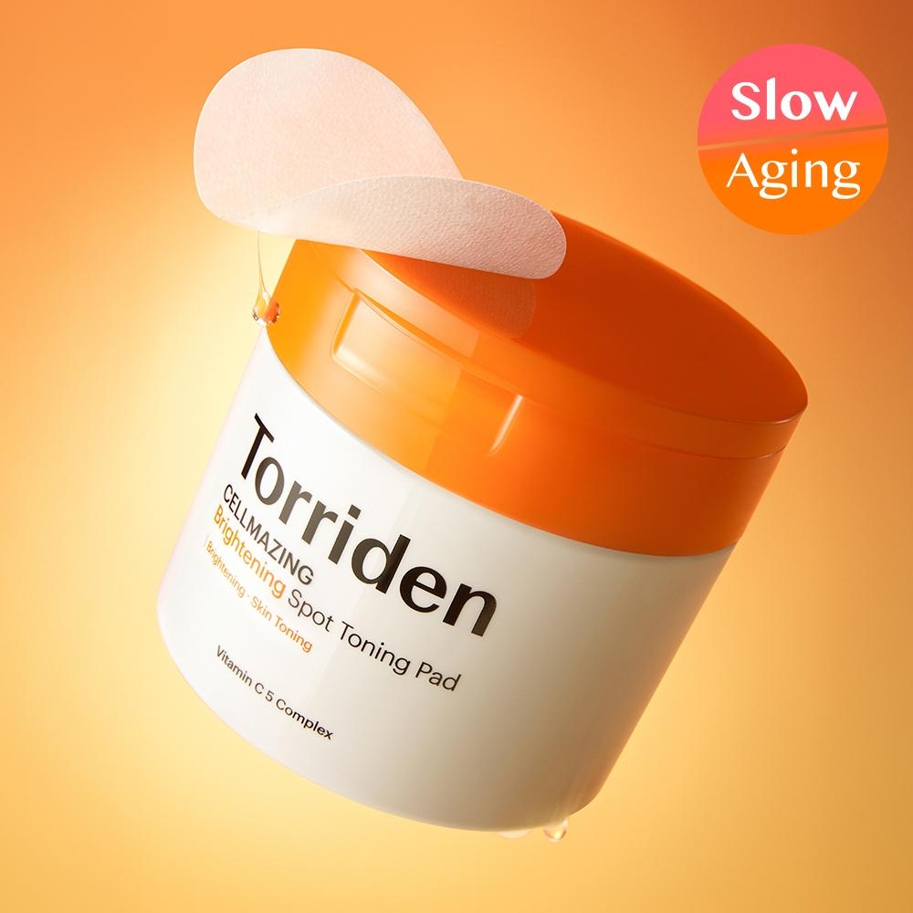 

Torriden [new] Torridon Cellmaging Vita C Brightening Toning Pad 70 Sheets