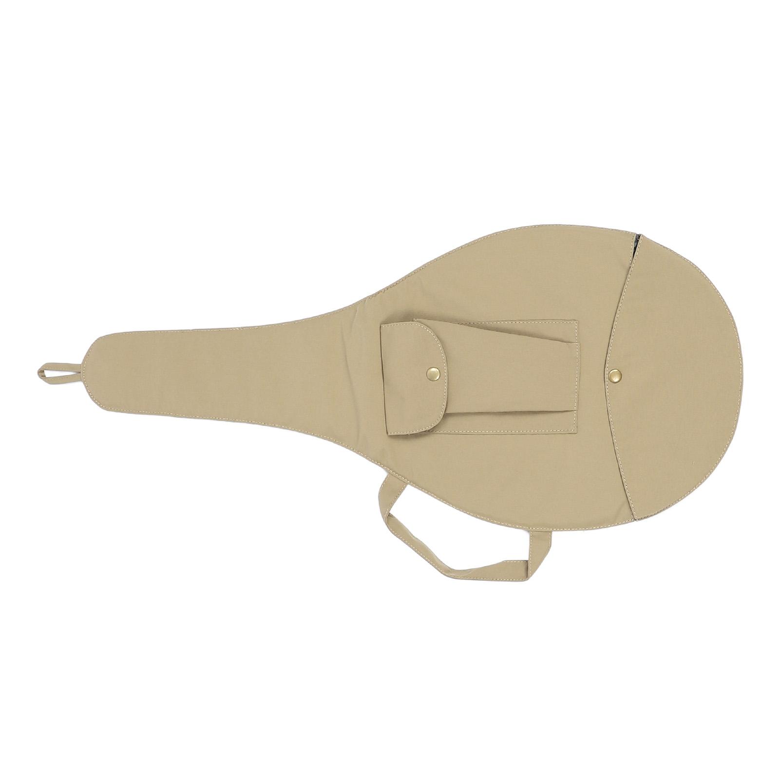 

Unisex Tennis Racket Cover Single Tennis Racket Bag with Adjustable Shoulder Strap Canvas Khaki хаки