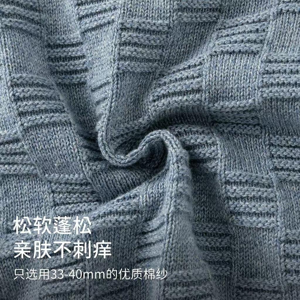 David Bella Boys' Knitted Sweater Autumn/Winter New Children's Sweater Boys' Baby Pure Cotton Long Sleeve Top