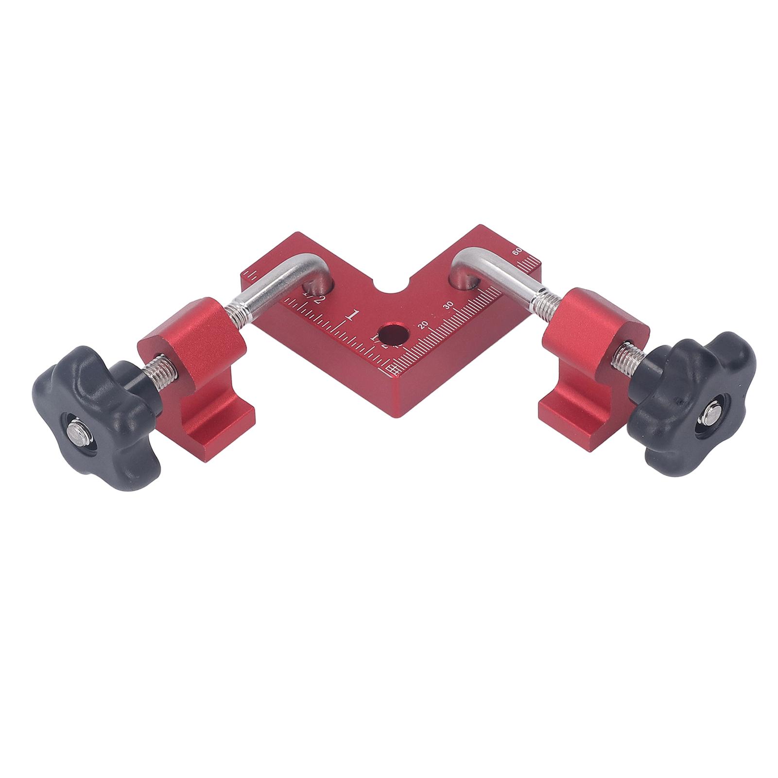 

90 Degree Positioning Square Right Angle Clamp Aluminum Alloy Corner Clamping Carpenter Tool for Drawers Picture Fram
