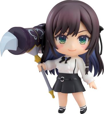 Nendoroid Ich bin eine Gildenrezeptionistin, aber ich möchte keine Überstunden machen, also werde ich versuchen, den Boss solo zu besiegen Alina Clover Basic Non-scale