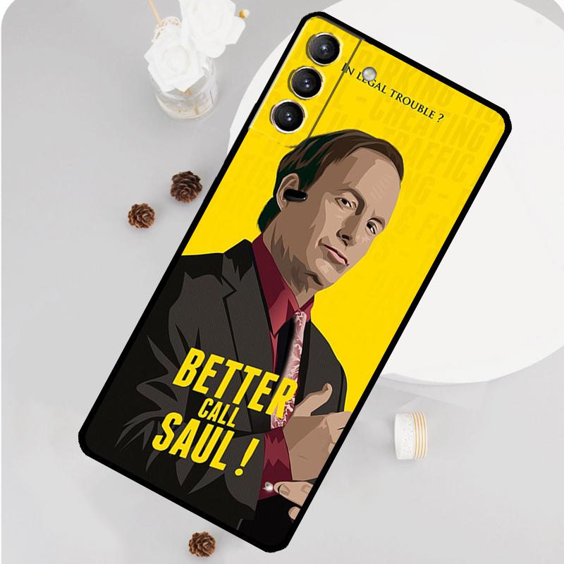 Better Call Saul Phone Case For Samsung Galaxy S24 S26 Ultra S20 S21 S22 S23 S25 Plus S10 S25 FE Funda Cover