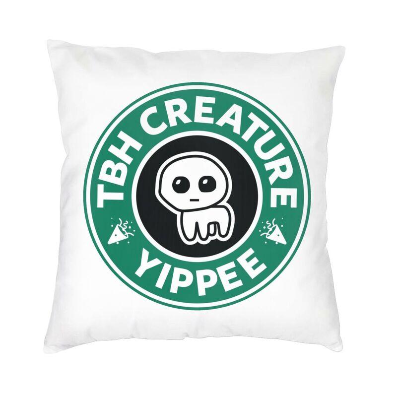 Tbh Creature Cushion Cover Two Side 3D Printing Autism Mascot Yippee Floor Pillow Case for Living Room Pillowcase Home Decor