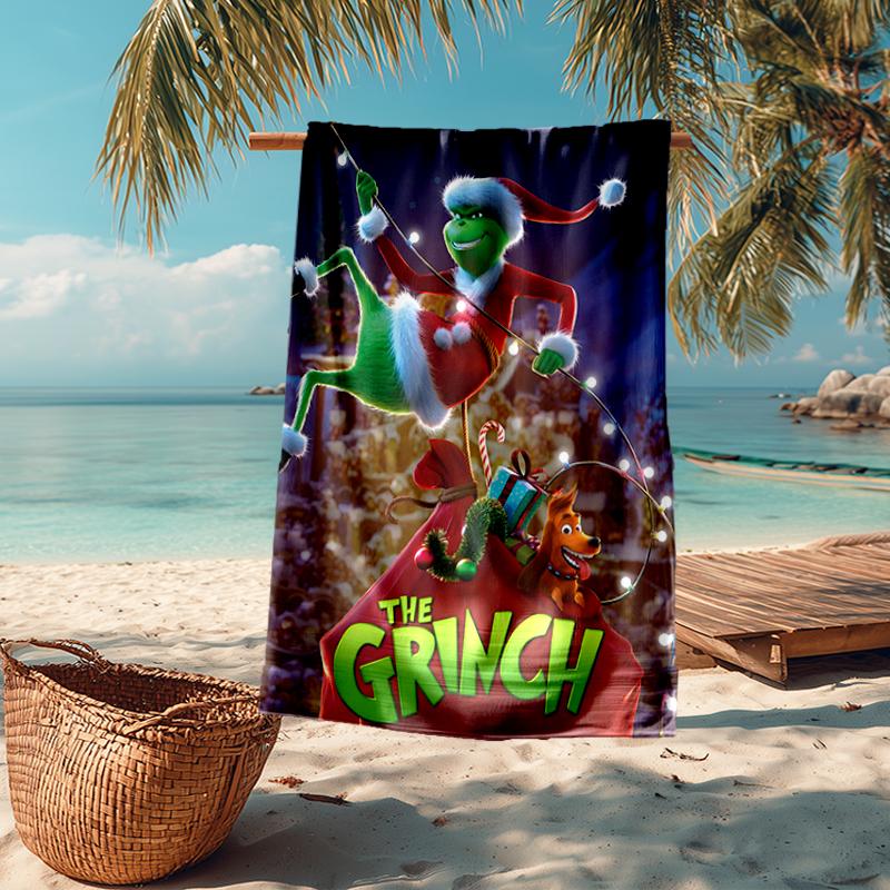 Ultra-Soft Beach Towel with Freddy Theme,Ideal for Pool - Camping, Diving - Perfect Travel Essential, Vibrant Beach Towel.
