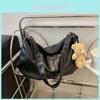 Chic Medium-size Pu Tote Shoulder Bag Stylish Spring Large Capacity Handbag